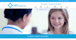 Desktop Screenshot of clinicacristoredentor.com